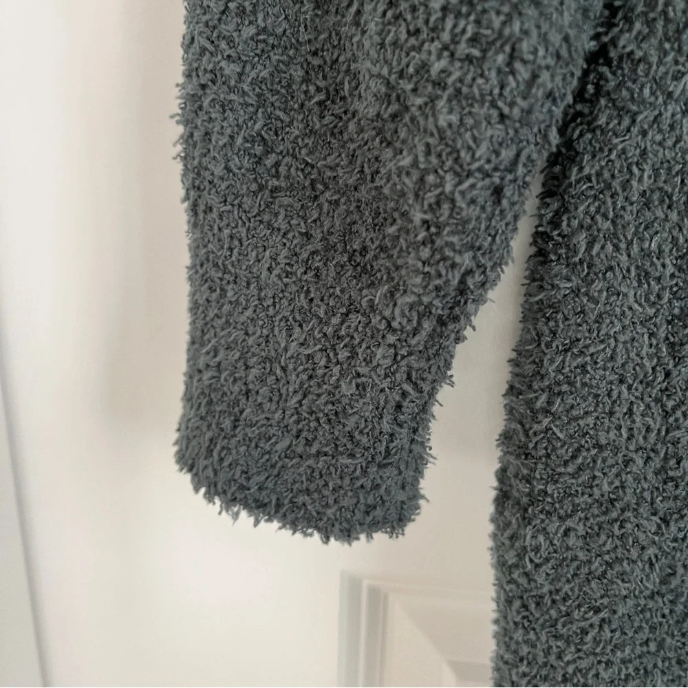 NWOT NATURAL LIFE Cozy Up Mini Sweater Dress in Charcoal - Picture 9 of 10
